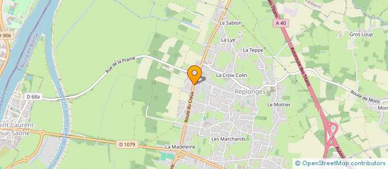 localisation de l'entreprise MONSIEUR YASSINE KHADOUJ à REPLONGES