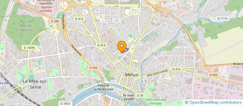 localisation de l'entreprise MONSIEUR YASSINE KHADRA à MELUN