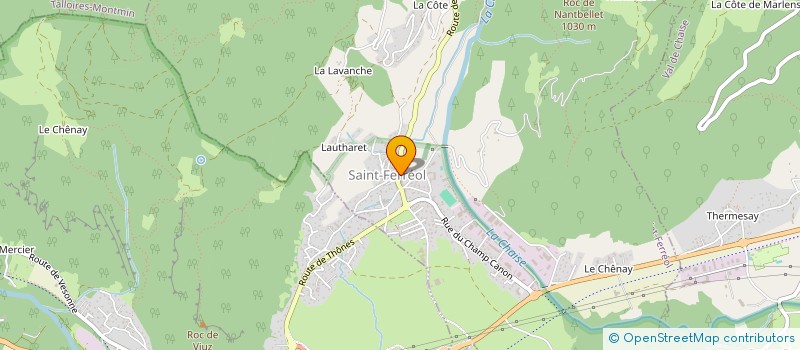 localisation de l'entreprise MONSIEUR YASSINE KHELIFI  SAINT-FERREOL