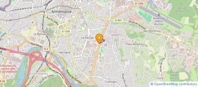 localisation de l'entreprise MONSIEUR YASSINE KHOUNAT  ANNEMASSE