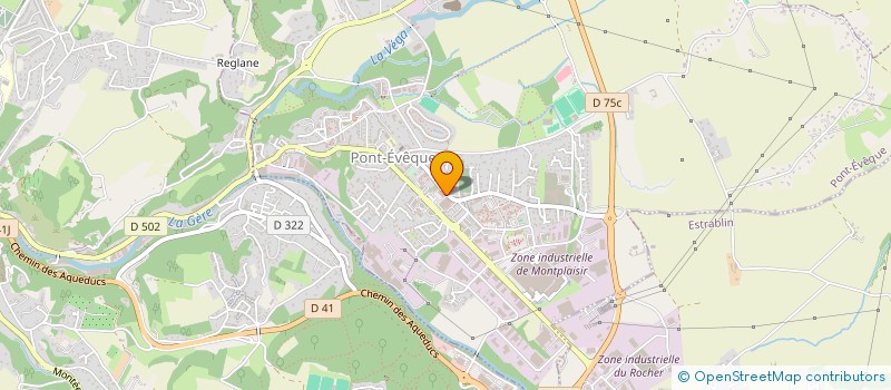 localisation de l'entreprise MONSIEUR YASSINE KOUDRI à PONT-EVEQUE