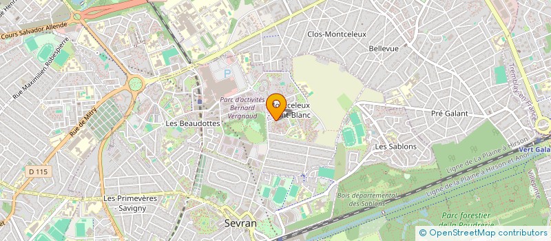 localisation de l'entreprise MONSIEUR YASSINE KOULOUCHE à SEVRAN