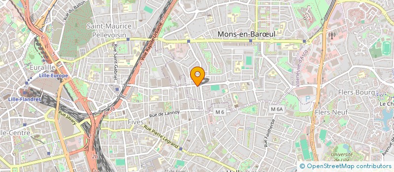 localisation de l'entreprise MONSIEUR YASSINE LAFRAIJI  MONS-EN-BARUL