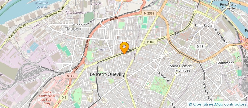 localisation de l'entreprise MONSIEUR YASSINE LAHBIB à LE PETIT-QUEVILLY