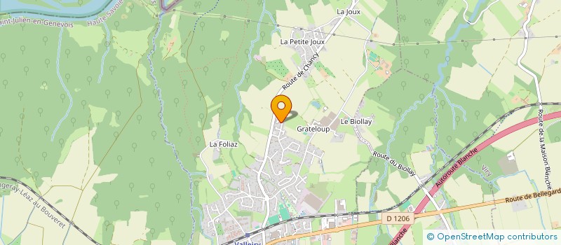 localisation de l'entreprise MONSIEUR YASSINE LAHCHIMI  VALLEIRY