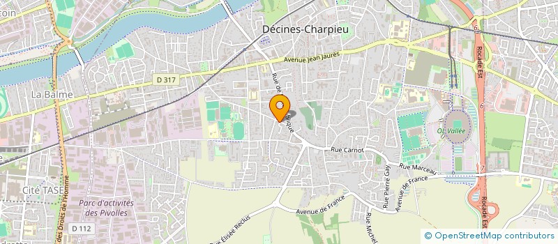 localisation de l'entreprise MONSIEUR YASSINE LAHMIDI  DECINES-CHARPIEU