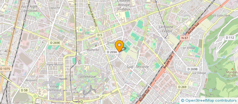 localisation de l'entreprise MONSIEUR YASSINE LATTEF à GRENOBLE