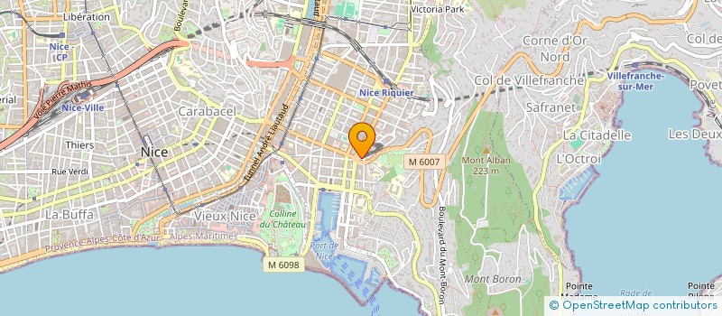 localisation de l'entreprise MONSIEUR YASSINE LAZEZ à NICE