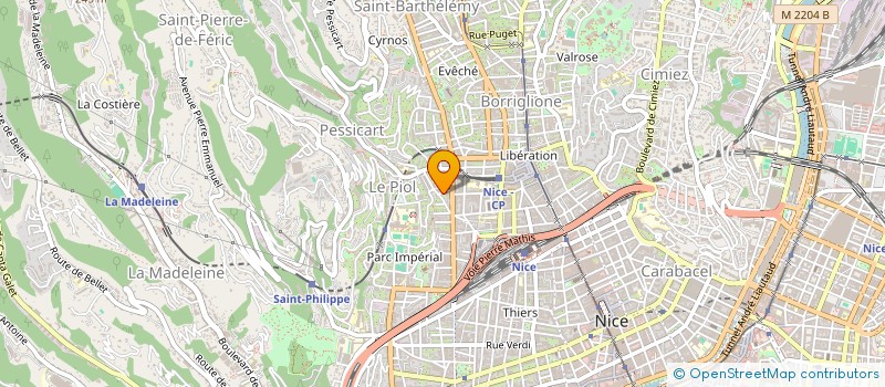 localisation de l'entreprise MONSIEUR YASSINE LOUHICHI à NICE