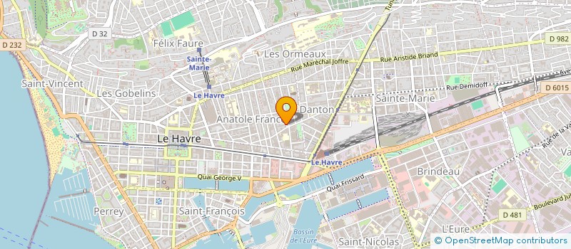 localisation de l'entreprise MONSIEUR YASSINE LOUKIL  LE HAVRE