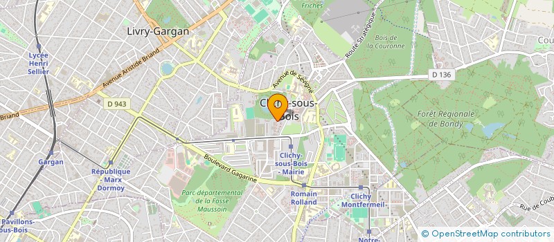 localisation de l'entreprise MONSIEUR YASSINE MAAMAR à CLICHY-SOUS-BOIS