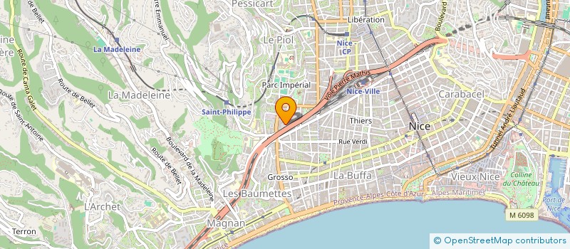 localisation de l'entreprise MONSIEUR YASSINE MAANAN à NICE