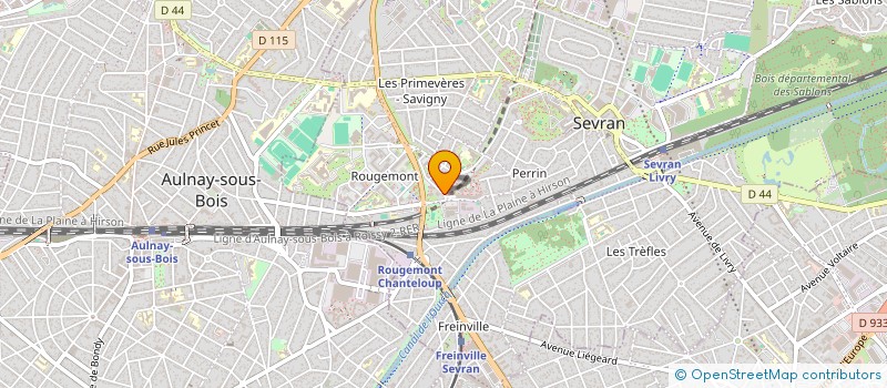 localisation de l'entreprise MONSIEUR YASSINE MADANI à SEVRAN