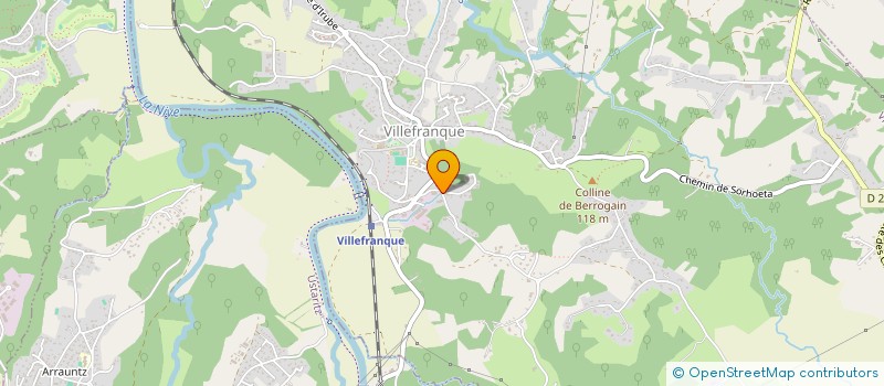 localisation de l'entreprise MONSIEUR YASSINE MAHI  VILLEFRANQUE