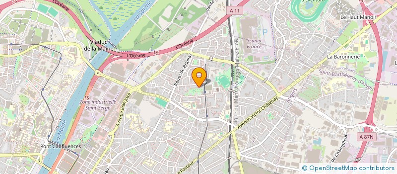 localisation de l'entreprise MONSIEUR YASSINE MAHMED OTSMANE à ANGERS