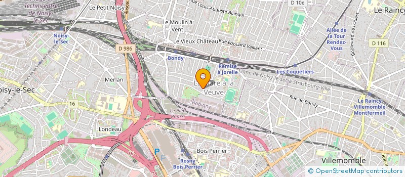 localisation de l'entreprise MONSIEUR YASSINE MAHMOU  BONDY