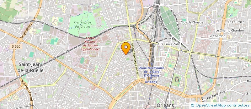 localisation de l'entreprise MONSIEUR YASSINE MAHMOUD à ORLEANS