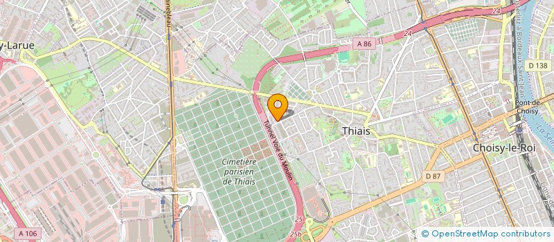 localisation de l'entreprise MONSIEUR YASSINE MAHMOUDI  THIAIS