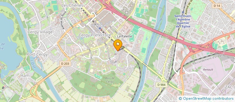 localisation de l'entreprise MONSIEUR YASSINE MAHROUG  PONTOISE