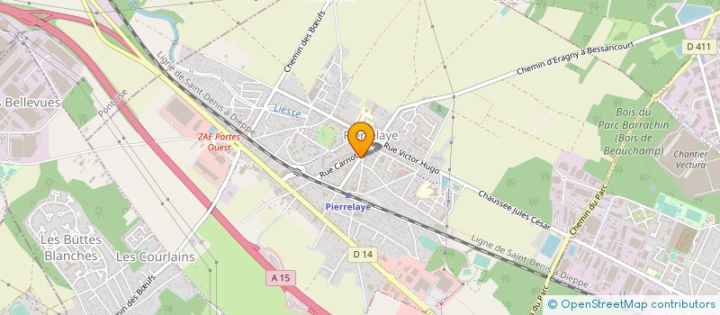 localisation de l'entreprise MONSIEUR YASSINE MANSOURI  PIERRELAYE