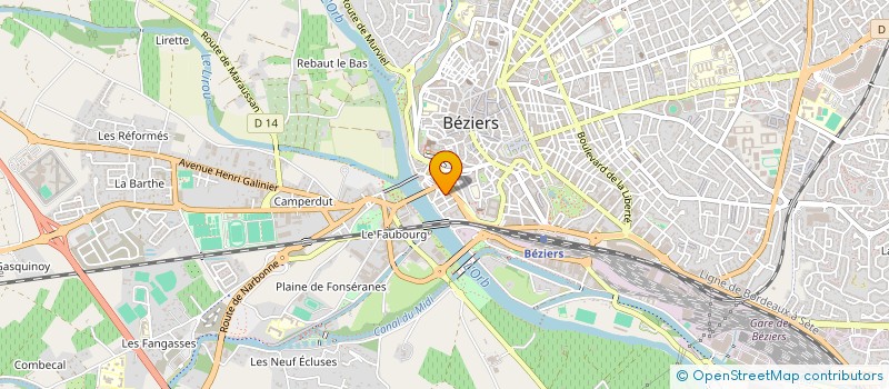 localisation de l'entreprise MONSIEUR YASSINE MAZGOUTI  CLERMONT-L'HERAULT