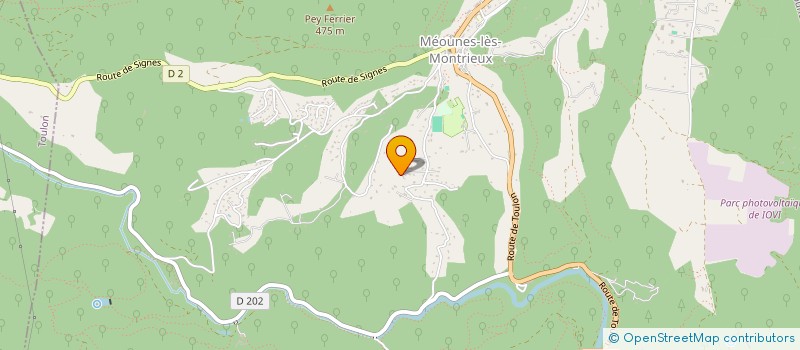 localisation de l'entreprise MONSIEUR YASSINE MEDINI  MEOUNES-LES-MONTRIEUX