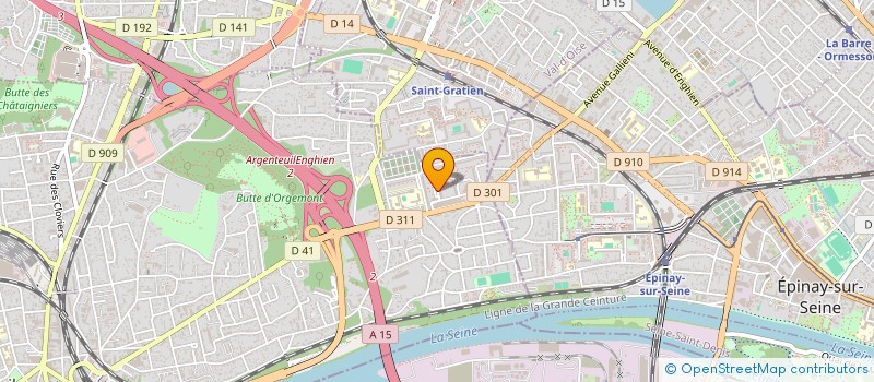 localisation de l'entreprise MONSIEUR YASSINE MELLOUK  ARGENTEUIL