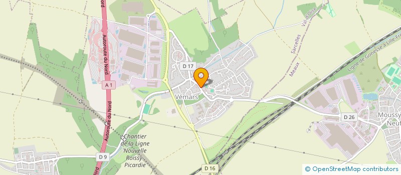 localisation de l'entreprise MONSIEUR YASSINE MENNAI  VEMARS