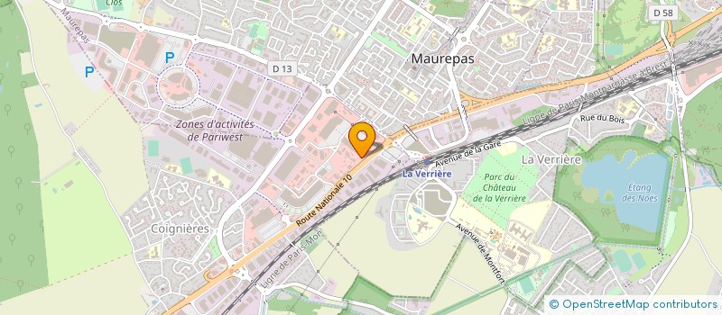 localisation de l'entreprise MONSIEUR YASSINE MESSAI à COIGNIERES