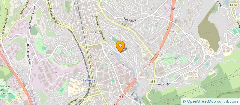 localisation de l'entreprise MONSIEUR YASSINE MESSAOUDI-BENACHOUR  SAINT-ETIENNE