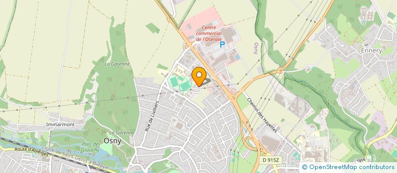 localisation de l'entreprise MONSIEUR YASSINE MEZAHEM  OSNY