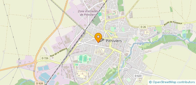 localisation de l'entreprise MONSIEUR YASSINE MNAJA à PITHIVIERS