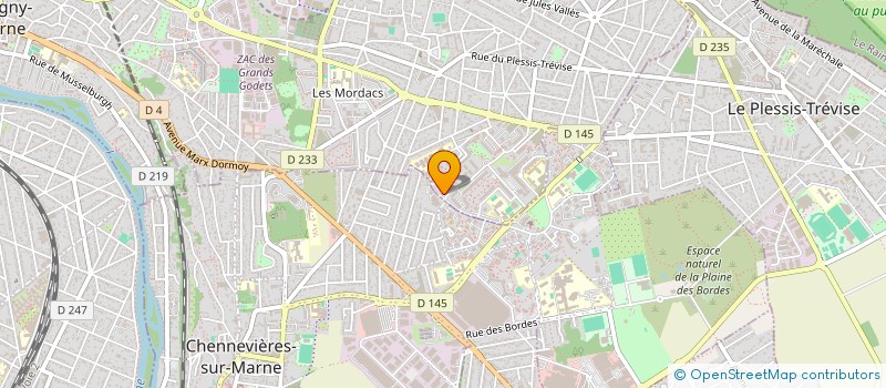 localisation de l'entreprise MONSIEUR YASSINE MOHAMED  CHAMPIGNY-SUR-MARNE
