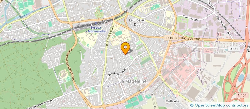 localisation de l'entreprise MONSIEUR YASSINE MOSTEFAI à EVREUX