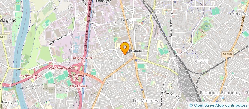 localisation de l'entreprise MONSIEUR YASSINE MOUSSAVOU FAGBEMI à TOULOUSE