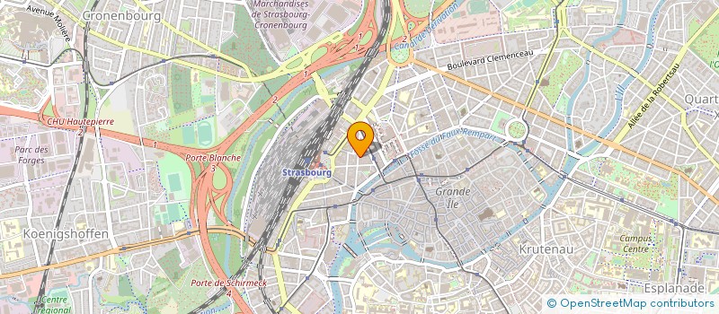 localisation de l'entreprise MONSIEUR YASSINE NACIRDINE à STRASBOURG