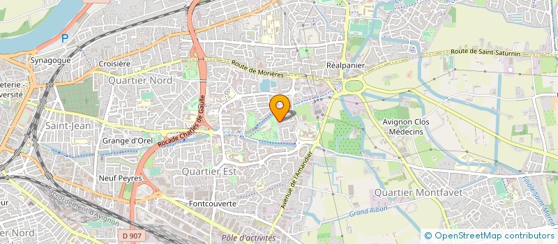 localisation de l'entreprise MONSIEUR YASSINE NAJI  AVIGNON