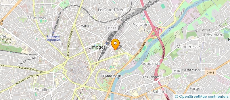 localisation de l'entreprise MONSIEUR YASSINE NAJI à LIMOGES