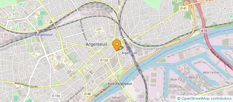 localisation de l'entreprise MONSIEUR YASSINE NAJIH  ARGENTEUIL