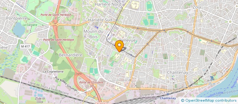 localisation de l'entreprise MONSIEUR YASSINE NAMIR  NANTES