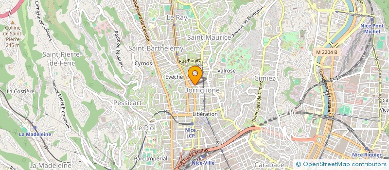 localisation de l'entreprise MONSIEUR YASSINE NETTAH à NICE