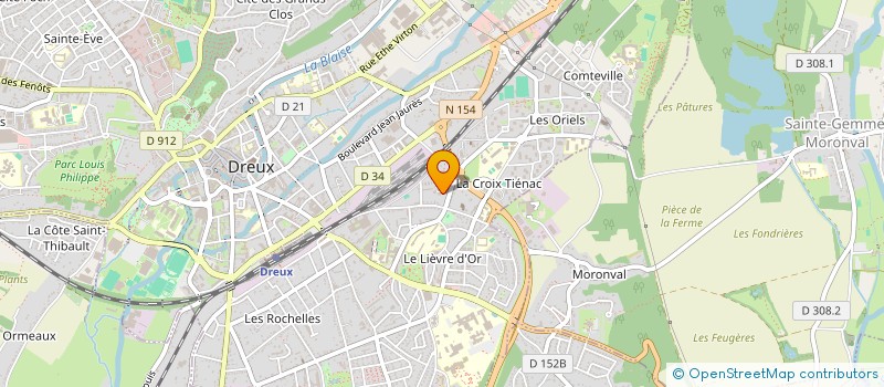 localisation de l'entreprise MONSIEUR YASSINE NOR EL ISLAM BEKKOUCHE à DREUX