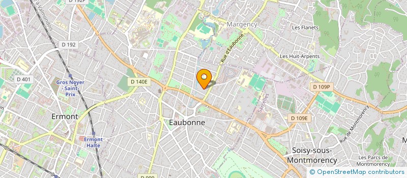 localisation de l'entreprise MONSIEUR YASSINE OGBI à EAUBONNE