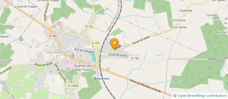 localisation de l'entreprise MONSIEUR YASSINE OITAHAR  MONTENDRE