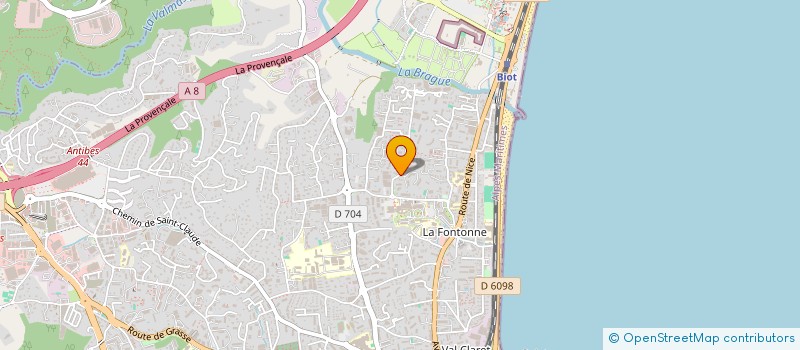 localisation de l'entreprise MONSIEUR YASSINE OUASTI à ANTIBES