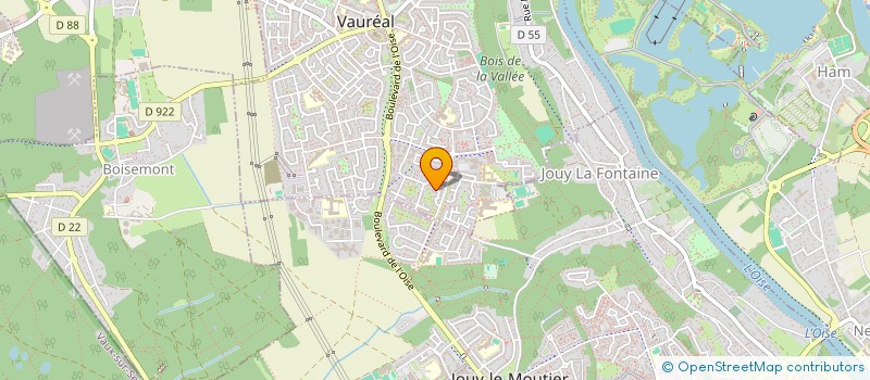 localisation de l'entreprise MONSIEUR YASSINE OUESLATI  GENICOURT