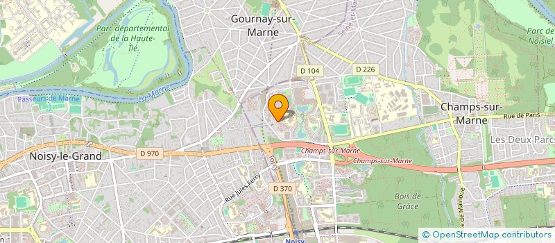 localisation de l'entreprise MONSIEUR YASSINE OURAHMOUN  CHAMPS-SUR-MARNE