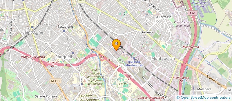 localisation de l'entreprise MONSIEUR YASSINE RABHI à TOULOUSE