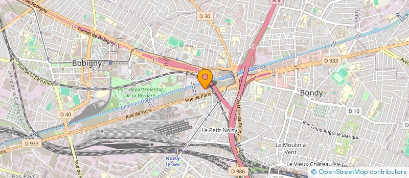 localisation de l'entreprise MONSIEUR YASSINE RACHID à NOISY-LE-SEC