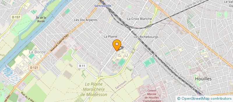 localisation de l'entreprise MONSIEUR YASSINE RAHALI à SARTROUVILLE